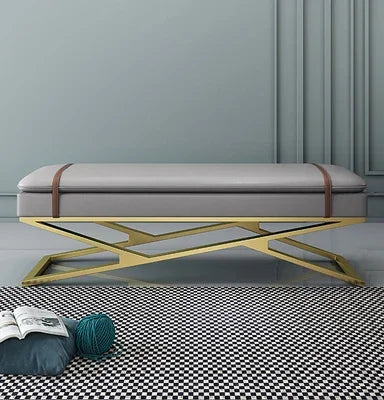 Bathroom Luxury Shoes Bench Nordic Makeup Bedroom Stool Living Room Entrance Design Meuble Design Decoration