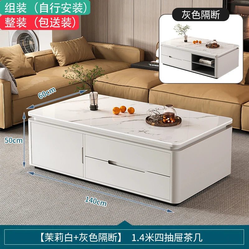 Living Room Coffee Tables Minimalist Modern Effect Coffee Table Premium Unique Table Basse De Salon Living Room Furniture