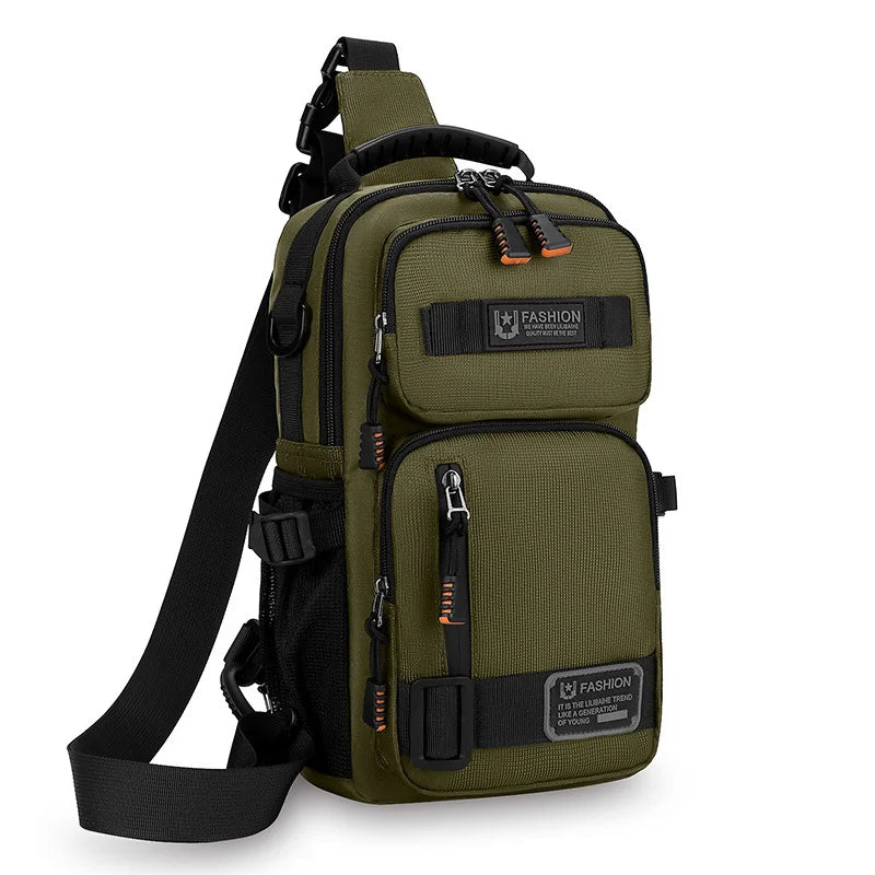 Fashion Men's Waist Packs Chest Bag High Quality Oxford Crossbody Bags For Men Fashion Casual Men Bag Handbag Male Chest Pack