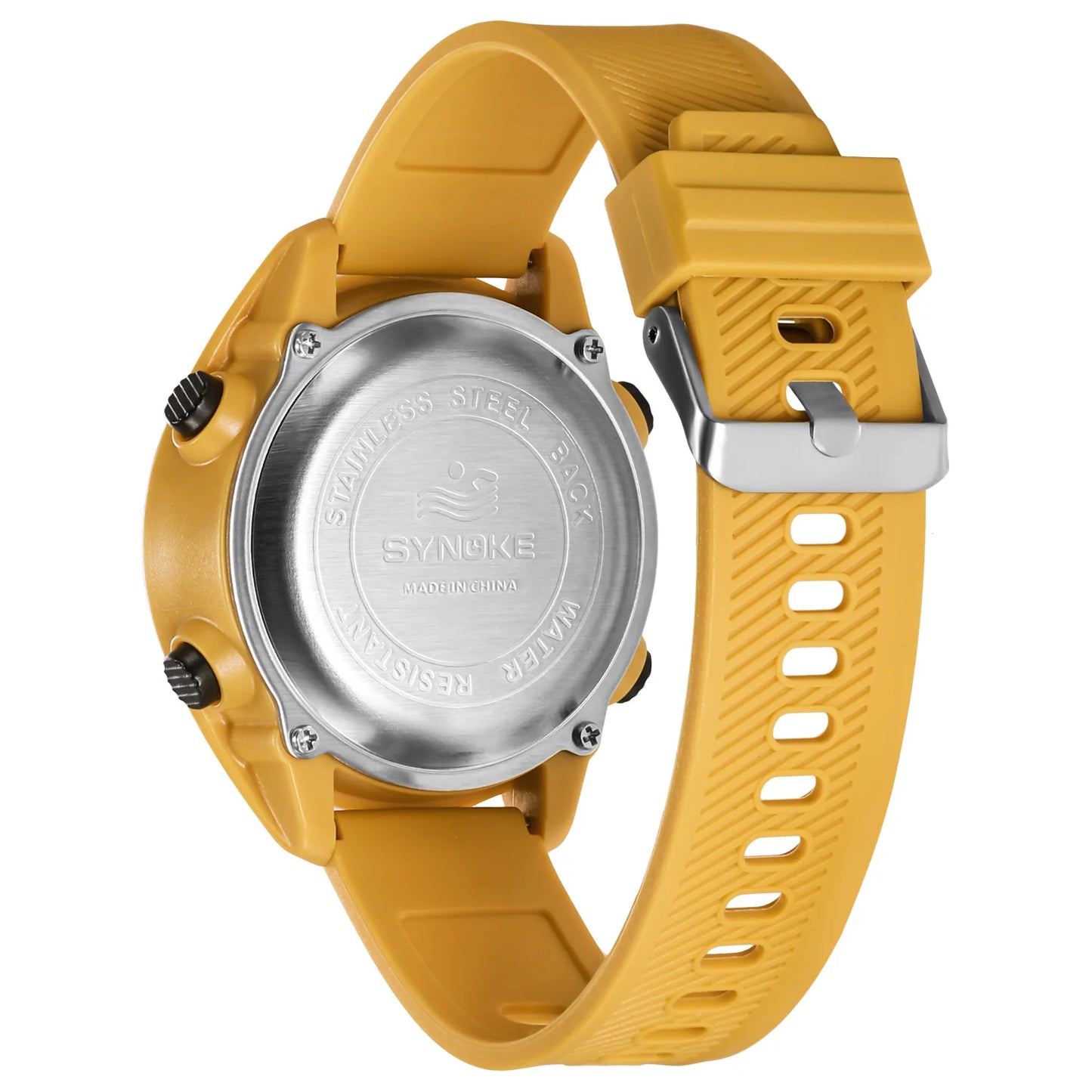 Watches for Men, Ultra-Thin Mens Digital Watch with Stopwatch Alarm LED Backlight Display Waterproof Minimalist Watch for Men