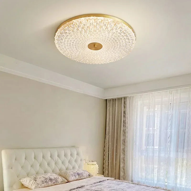 Modern Minimalist LED Circular Acrylic Ceiling Light Bedroom Living Room Dining Room Home Decoration Lighting
