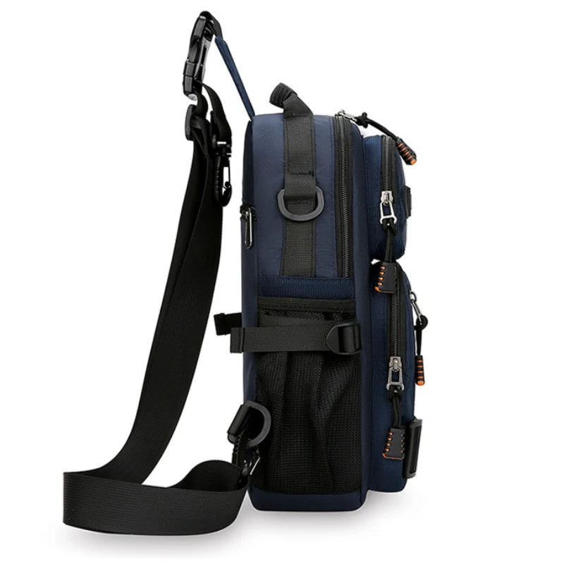 Fashion Men's Waist Packs Chest Bag High Quality Oxford Crossbody Bags For Men Fashion Casual Men Bag Handbag Male Chest Pack