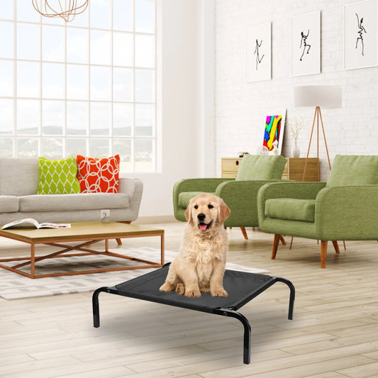 Removable Washable Puppy Sleeping Bed Bed Pet Camp Beds Elevated Breathable Hammock Puppy Cat Storage Outdoor Travel