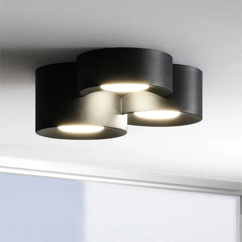 LED Ceiling Mounted Lights for Living Room Bedroom Hallway Corridor Modern Nordic Cylinder Minimalism Indoor Home Decoration