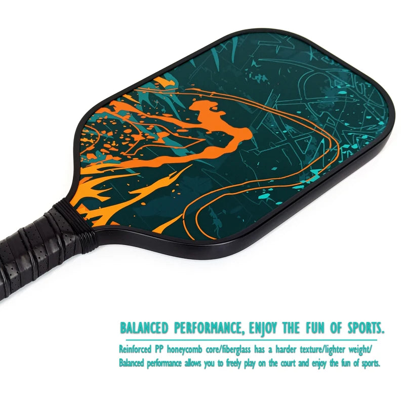 popular Pickleball must-have offensive fiberglass Pickleball Paddle, cricket bats, beach tennis rackets Factory direct supply ﻿