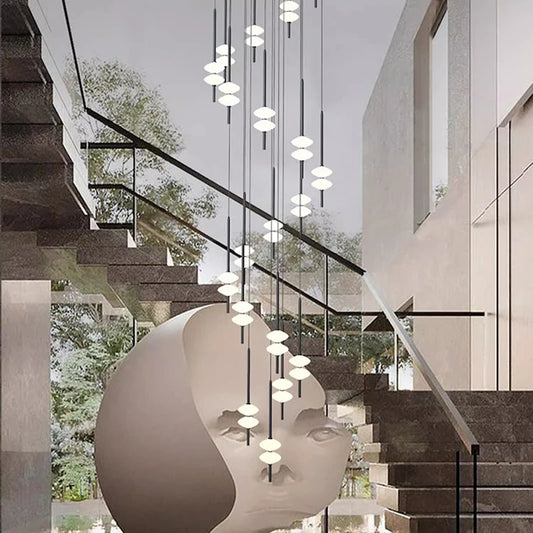 Modern Home Decoration Chandelier for A Living Room A Living Room Staircase Pendant Lamp Interior Lighting Hanging Luminaires