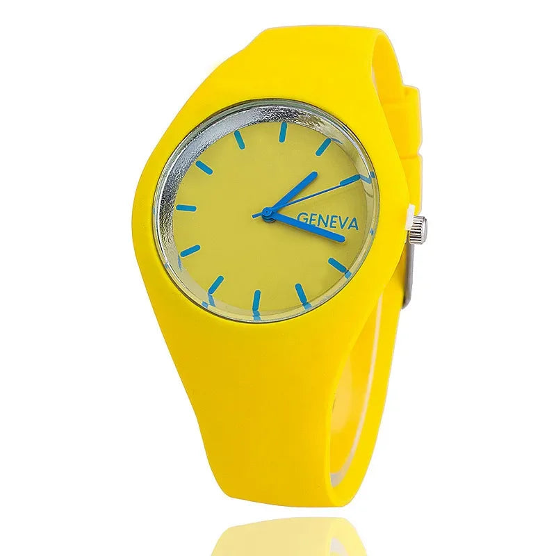 Reloj Mujer 2021 Women's Watches Famous Brand Quartz Watch Women Fashion Casual Sports Silicone Wristwatch Hot Kobiet Zegarka
