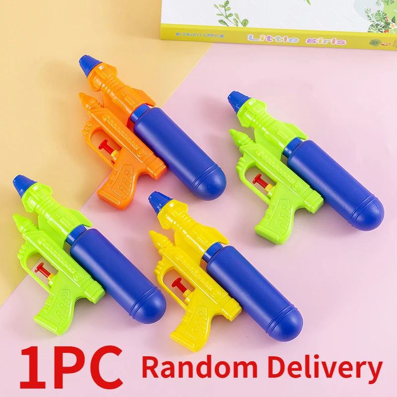 1PC Children Portable Water Gun Toys Summer Outdoor Beach Pool Garden Fight Game Manual Watergun for Kids Baby Boys Girls Gifts