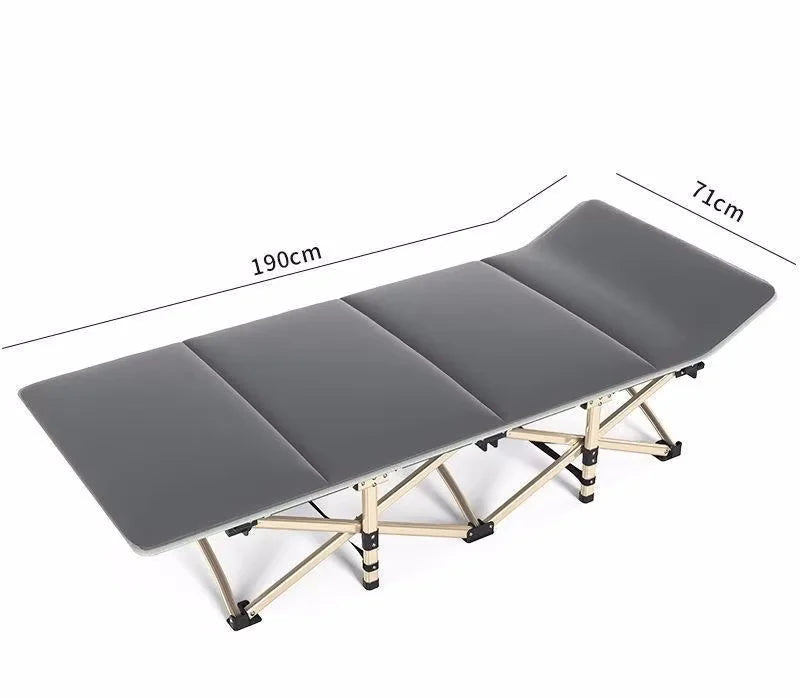 Modern Portable Folding Bed For Camping Traveling Lunch Break Office Balcony Nap Recliner Sun Loungers Garden Furniture