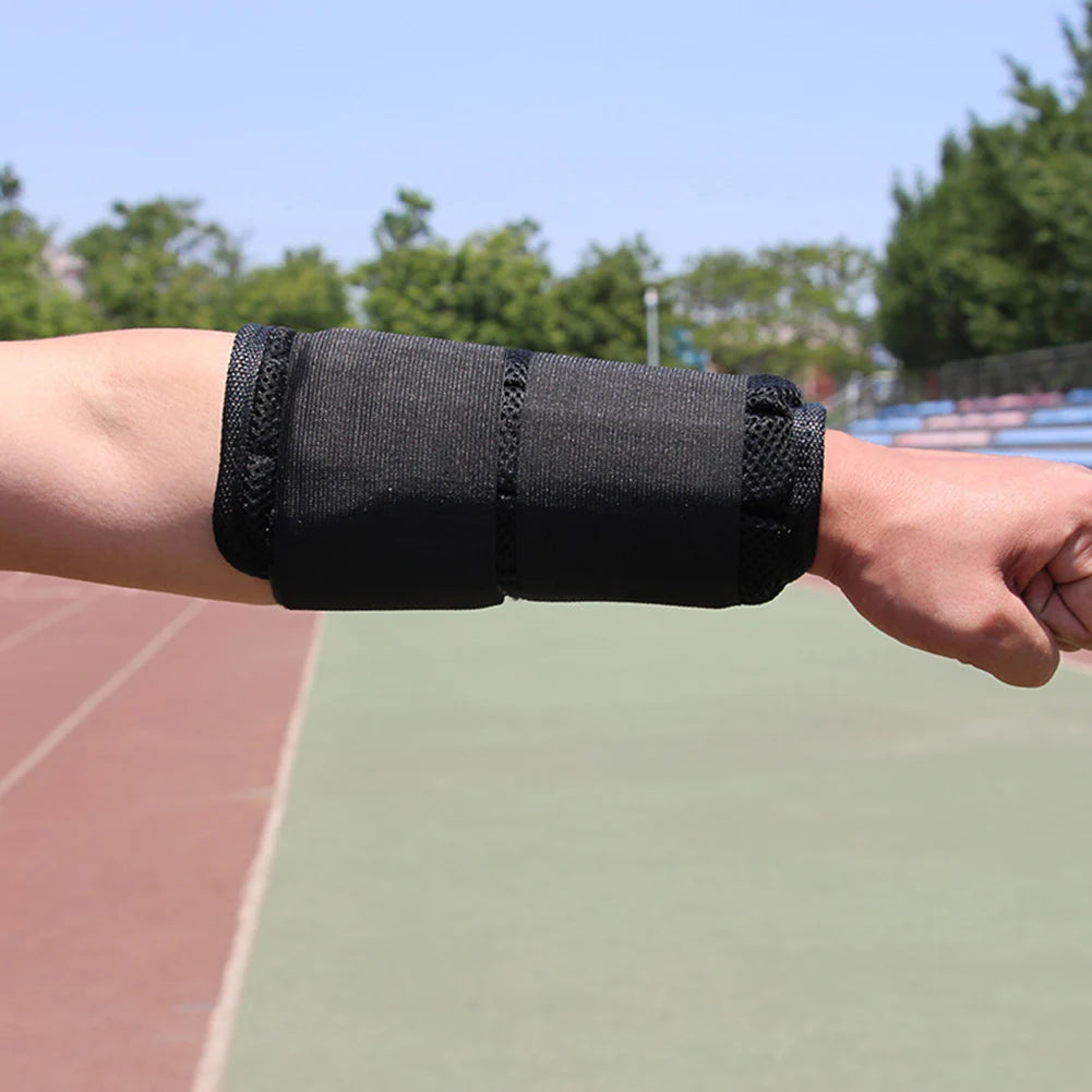 1 Pairs Load Bearing Sandbag Breathable Multifunctional Weight-bearing Arm Straps Indoor Exercise Fitness Equipment for Running