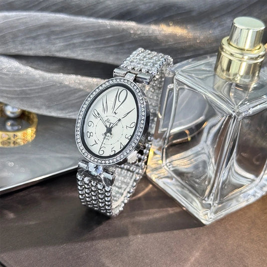 Watches for Women Fashion Stainless Steel Women Quartz Wristwatches Elegant Ladies Retro Steel Strap Watch Reloj