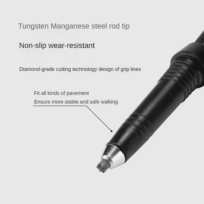 Collapsible Hiking Stick-Lightweight,Foldable Retractable Trekking Poles with Adjustable Heights-Walking Backpacking,Camping