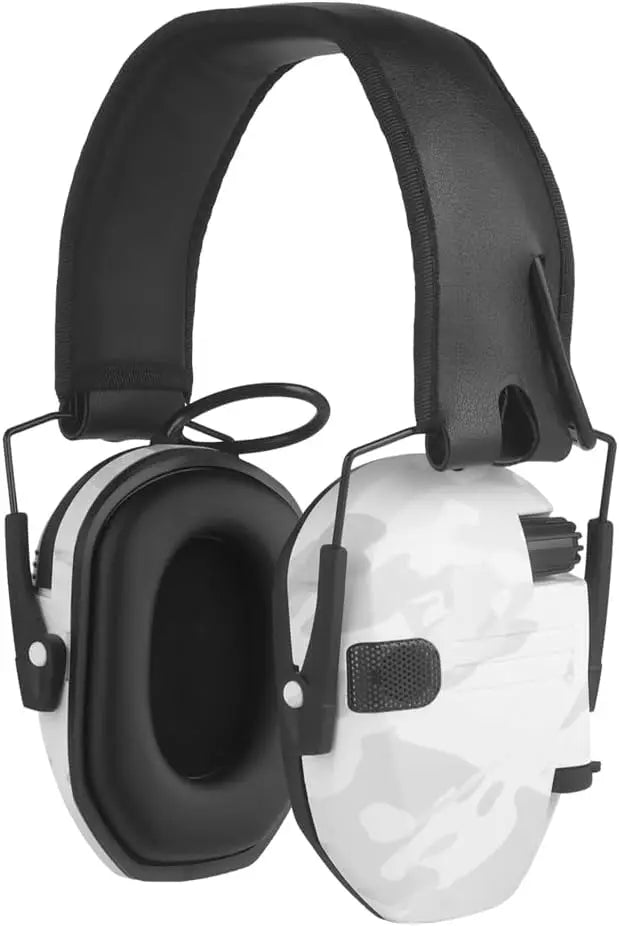 Shooting Training Headset Hunting Ear Protection Earmuffs  Headphone with Noise Reduction Knob Adjustment for Hunting Airsoft