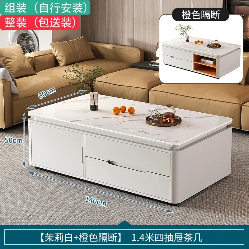 Living Room Coffee Tables Minimalist Modern Effect Coffee Table Premium Unique Table Basse De Salon Living Room Furniture