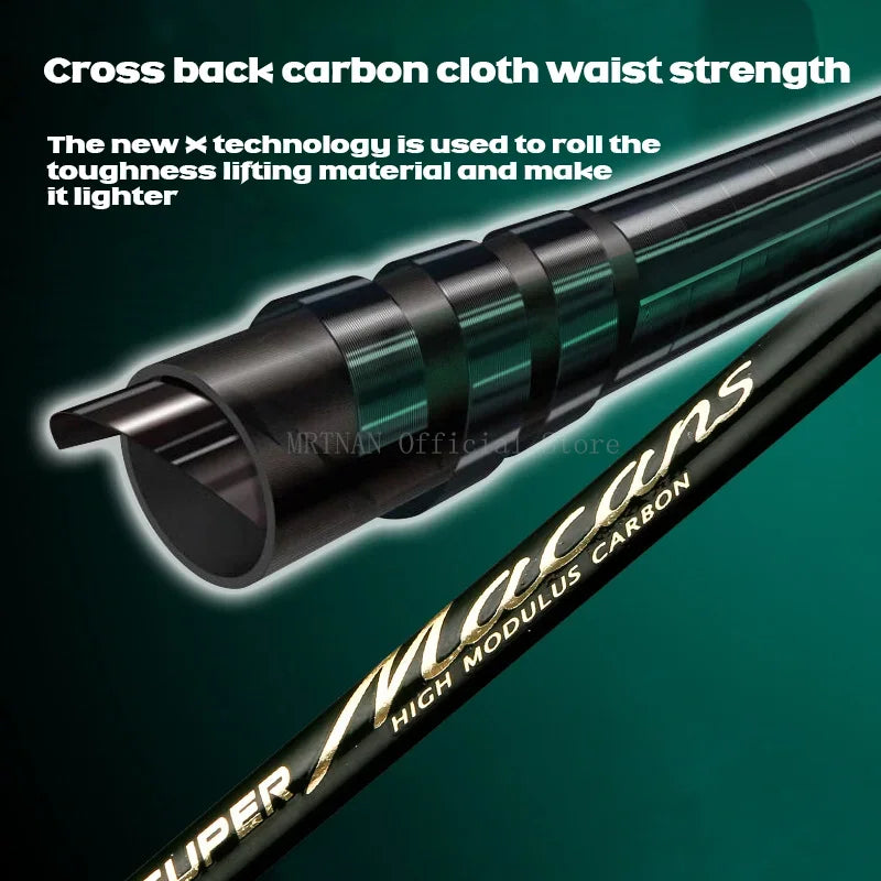 1.8-2.4m Spinning Casting Fishing Rod K Guide Ring 40T X Carbon L.W 4-21g M Power Lure rod 4 Pieces Ultra light 55cm Travel Rod