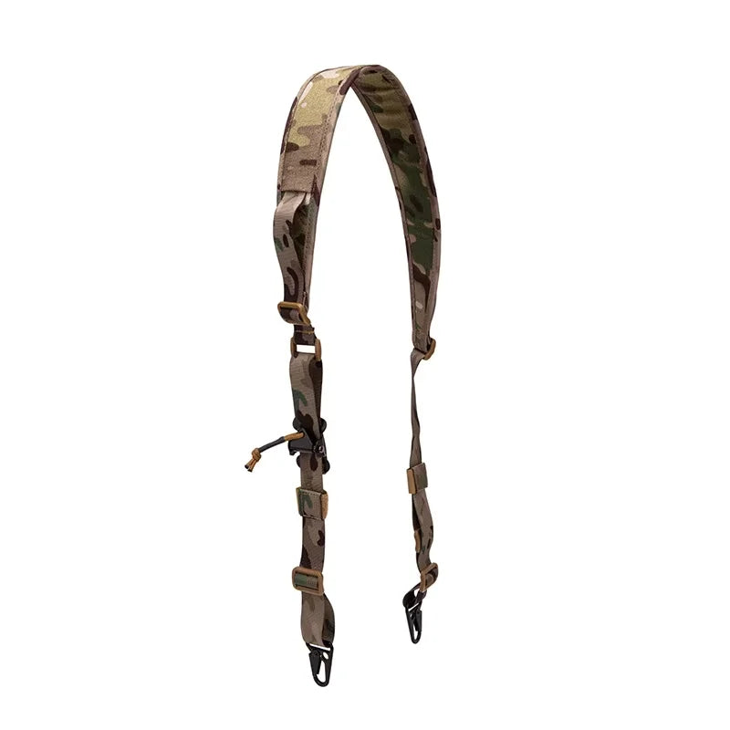 Hunting Rifle Tactical Sling Removable 2 Point Padded Combat Modular Shooting Equipment MC Strap Accessories for Outdoor Hunting