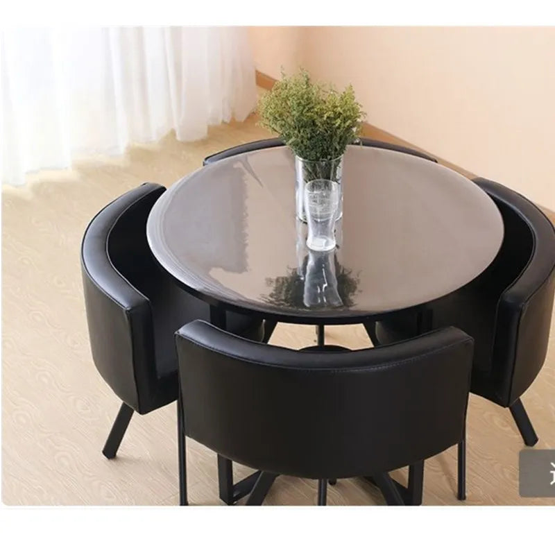 PVC Round Transparent Table Cloth, Waterproof， Oilprpoof , Soft Glass Tablecloth, Dining Table Protector.  (501)