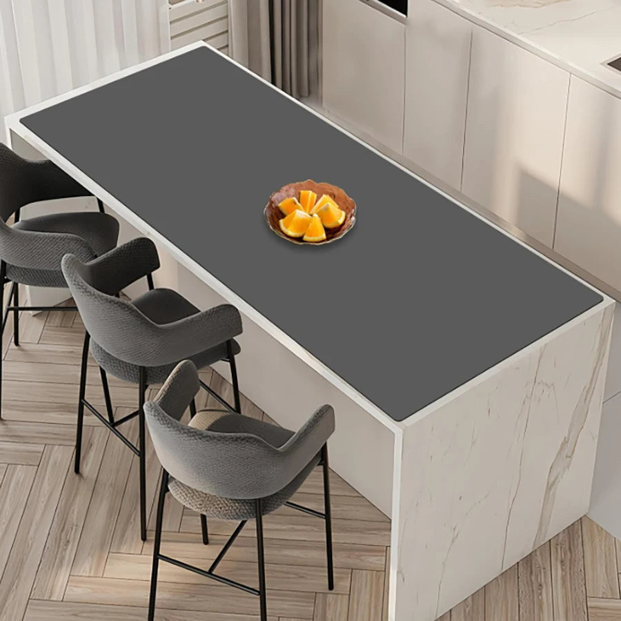 Washable Silicone Mats for Kitchen Counter Dining Table Mat Silicone Coffee Maker Mat 23.6''x78.74'' itchen Countertop Protector