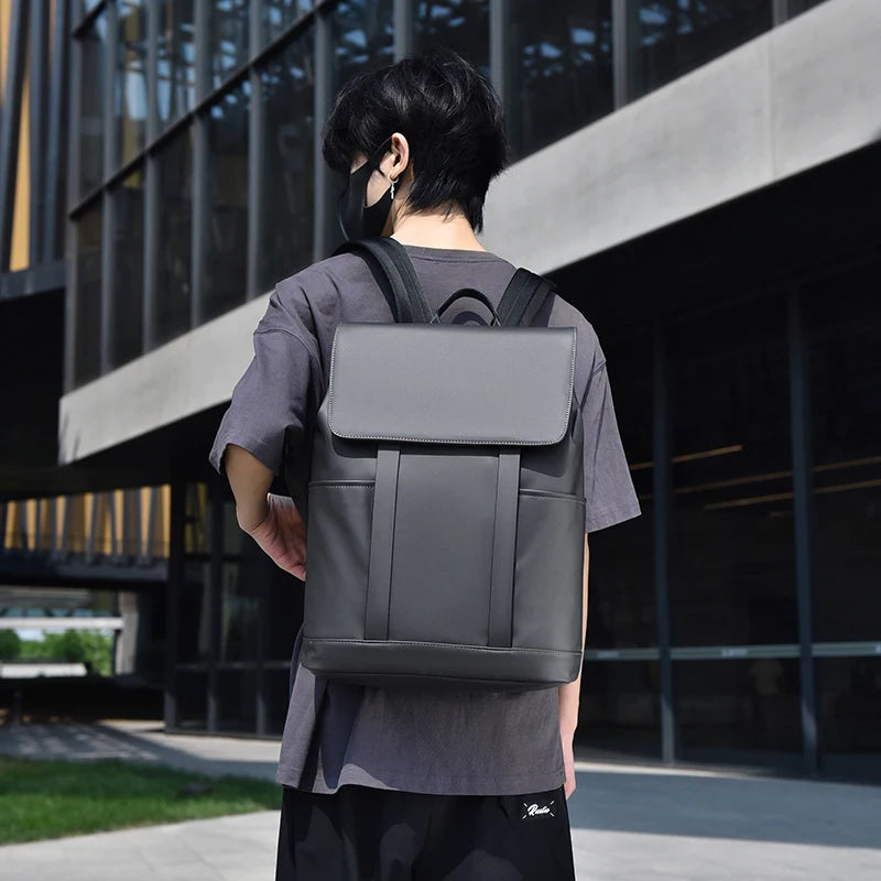 Leisure Business Backpacks For Men New 14-15 inch Laptop Backpack Urban Daily Work Back pack Teens Student Backpack Male Black