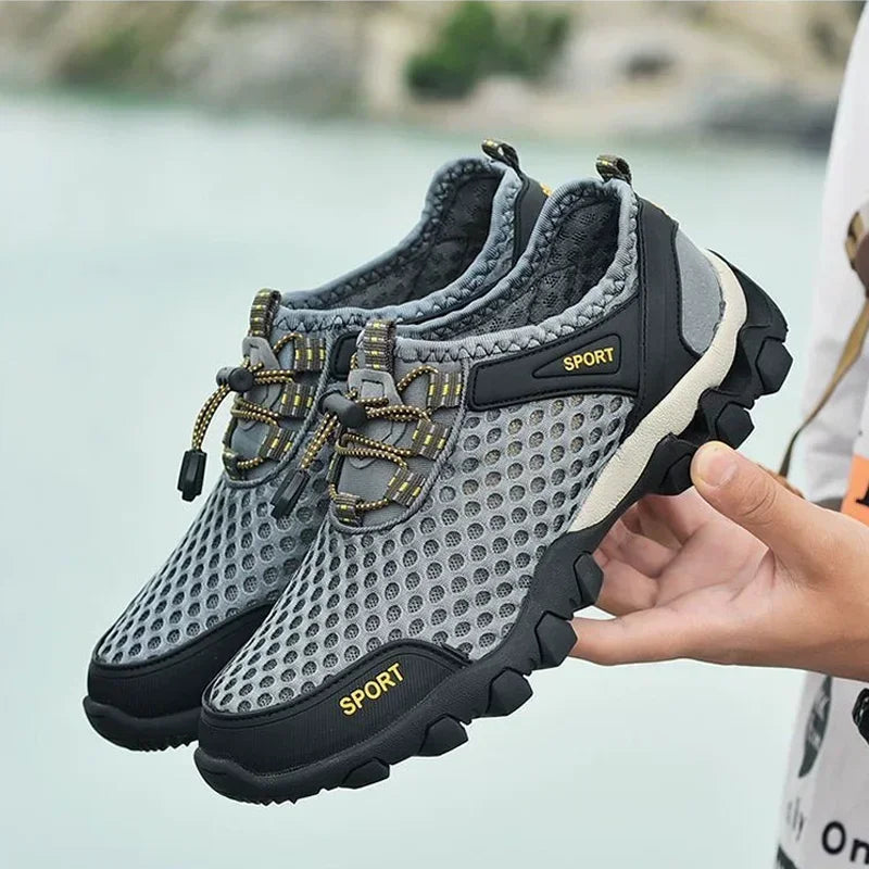 New Hiking Shoes Men Outdoor Mountain Climbing Sneaker Mens Top Quality Fashion Casual Trekking Shoes Breathable Sports Shoe