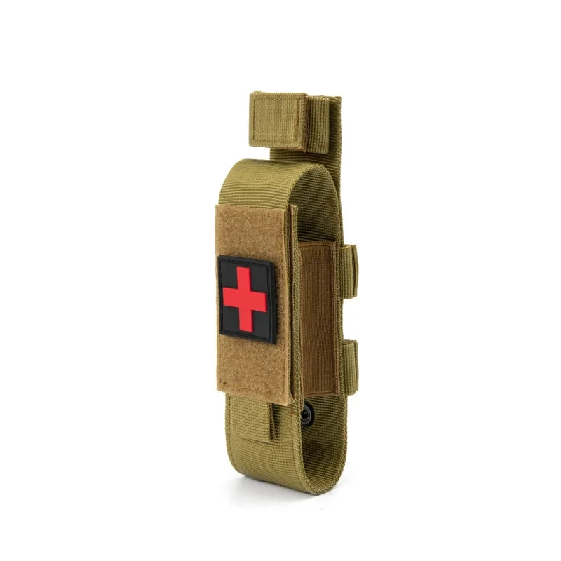 Tactical Emergency Tourniquet Pouch And Medic Shears Pouch Outdoor Hunting Knife Holster Outdoor Emergency Equipment