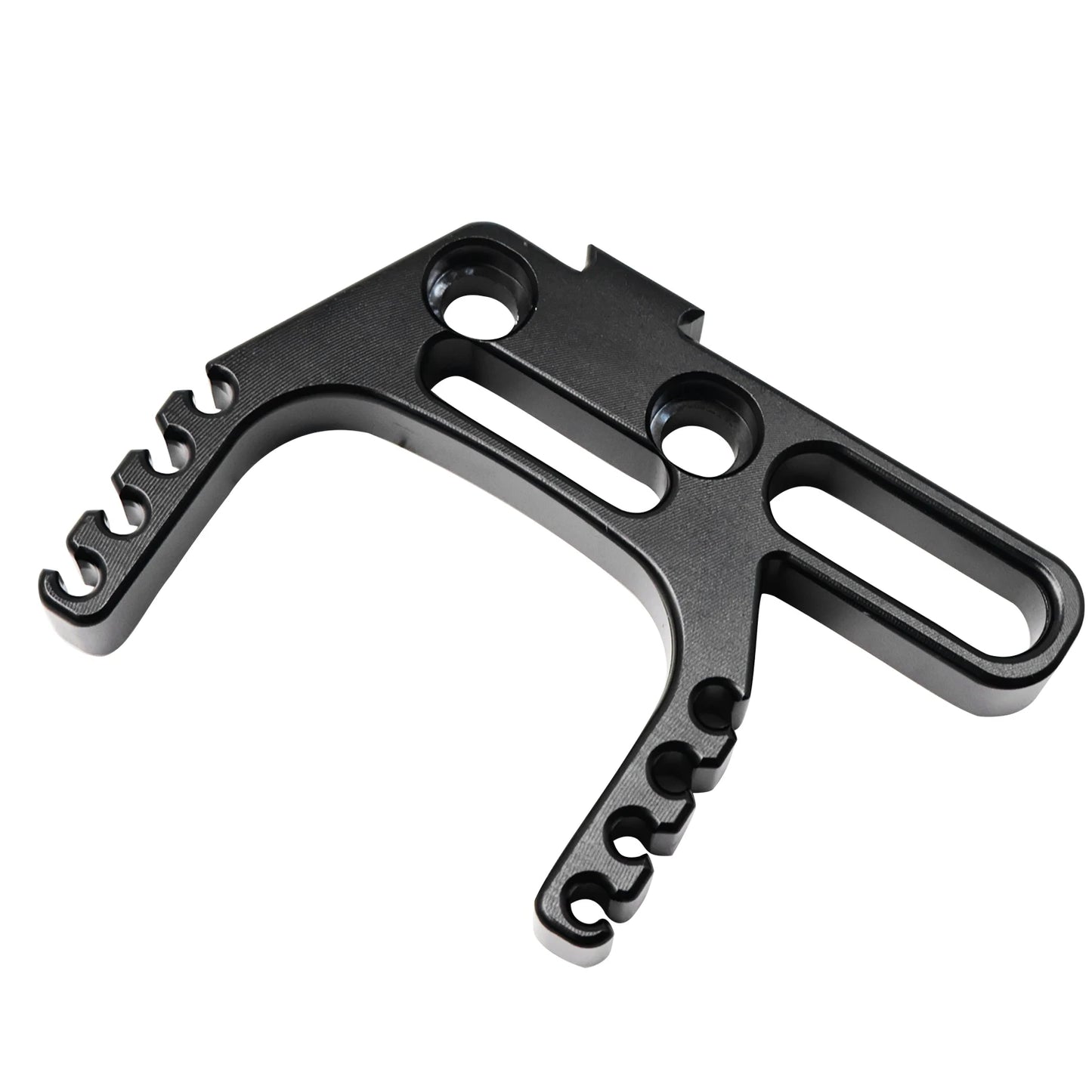 DIY Hunting Bow Head  Aluminum Alloy Slingshot Accessories Large Long-Rod Slingshot Assembly Outdoor Shooting Entertainment Toys