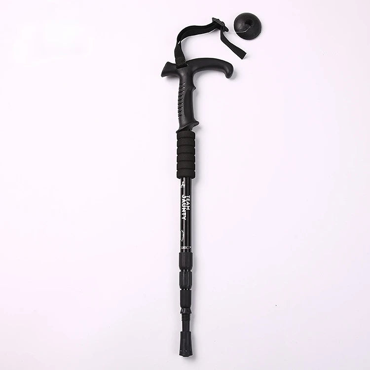 Trekking Pole Ultralight Walking Sticks Adjustable Hiking Canes Telescopic Crutch for Walking Sticks Hiking Accessories