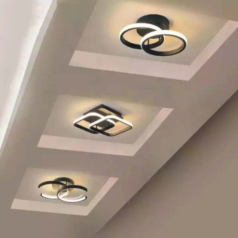 LDE Ceiling Lamp Living Room Bedroom Study Room Corridor Porch Smart Home Decoration Top Lamp Modern Simple Creative Night Light