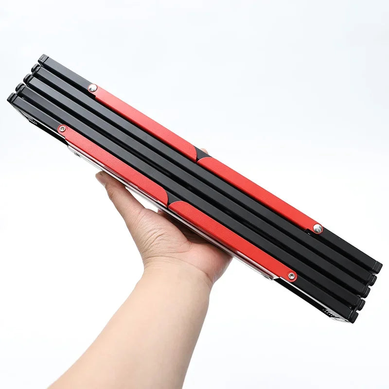 Portable Folding Aluminum Alloy Light Weight Outdoor Furniture Camping Hiking Desk Traveling Outdoor Picnic Table