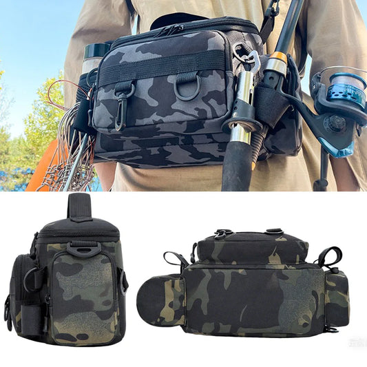 Mens Bags Fishing Back Pack Tool Backpack Shoulder Bag Goods Backpacks Sea Supplies Rucksack Outdoor Camo Sports Entertainment