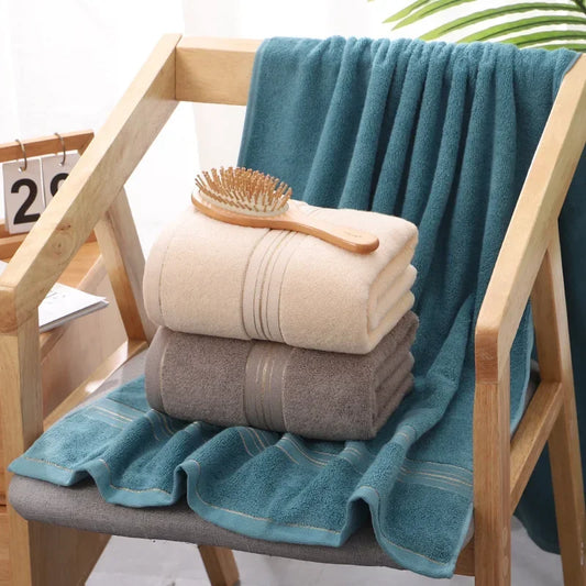 Bathrooms Accessories Sets 1 Pc 70x140cm Towels Bathroom Absorbent Soft General Purpose Comfortable Soft Bath Towel Hotel