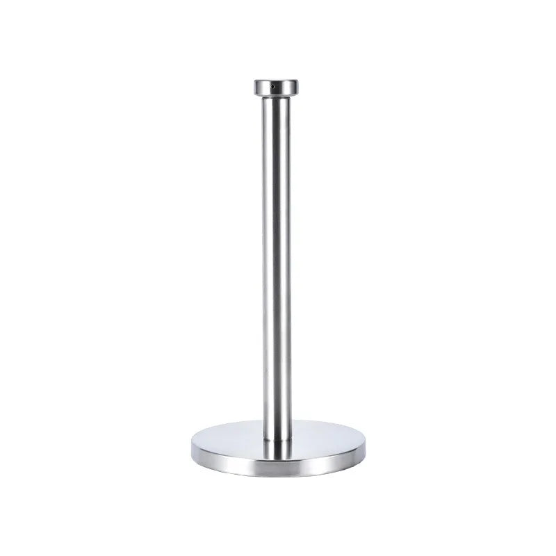 Bathroom Hardware Pendant Black Standing Kitchen Towel Holder Stainless Steel Household Floor Type Toilet Paper Holder