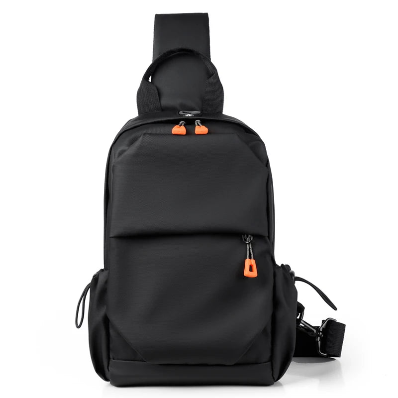 Men's and women's crossbody bags, small shoulder backpacks, single pack motorcycle travel backpacks, hiking and fitness sports
