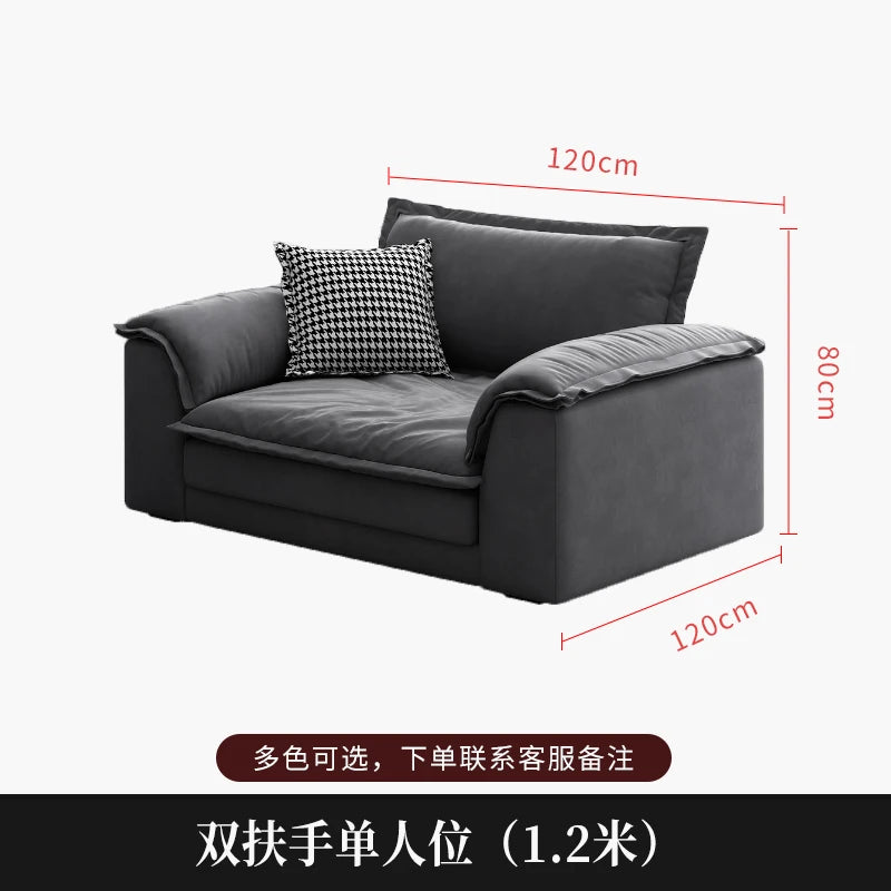 Sectional 3 Seater Sofa Living Room L Shape Arm Rest Corner Office Luxury Sofas Lounge Modern Canape Salon Home Decoration