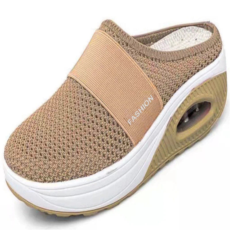 Slippers Women Sandals Fashion Wedge Women' s Slippers Party Women' s Sandals Slide Slippers Open Toe Slip On Footweer Female