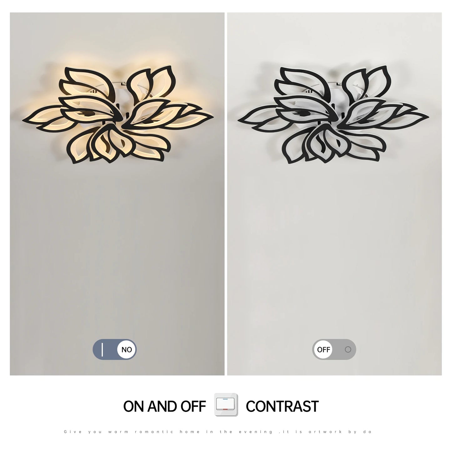 Modern Minimalist LED Chandeliers Dining Living Room Bedroom Study Room Black White Chandeliers Home Indoor Lighting Decor Lamps