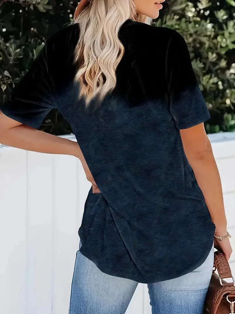 Plus Size Women's Clothing 3D Cat Print Crew Neck T-shirt Casual Loose Short Sleeve Summer T-Shirts Tops Women's Clothing