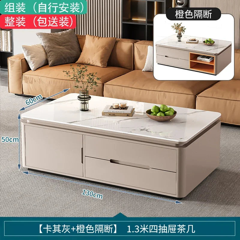 Living Room Coffee Tables Minimalist Modern Effect Coffee Table Premium Unique Table Basse De Salon Living Room Furniture