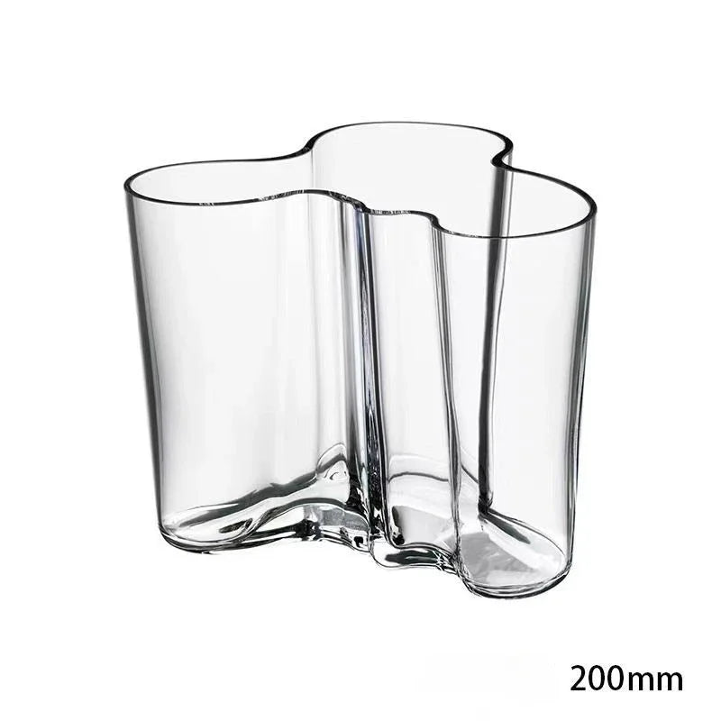 Handmade Blown Glass Vases In Lakes, Simple and Creative Dining Table, Living Room, Decorative Flower Ware