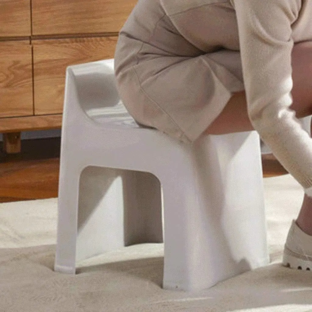 Bathroom Stool-Take It Along in Bedroom, Kitchen, Bathroom and Living Room Great For