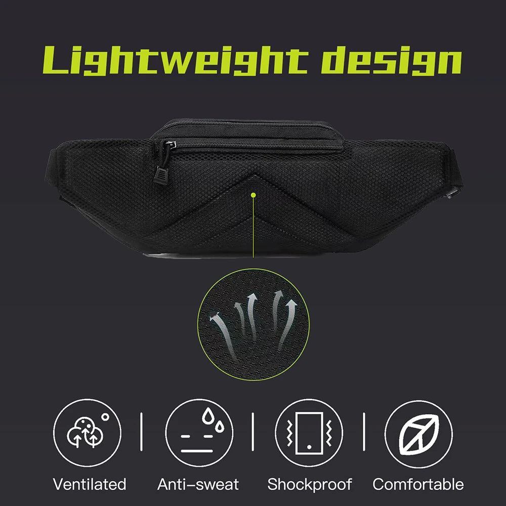 Tactical Multi-function Waist Bag Fanny Packs for Men Nylon Shoulder Hiking Mobile Phone Bag Sports High-capacity Chest Bag