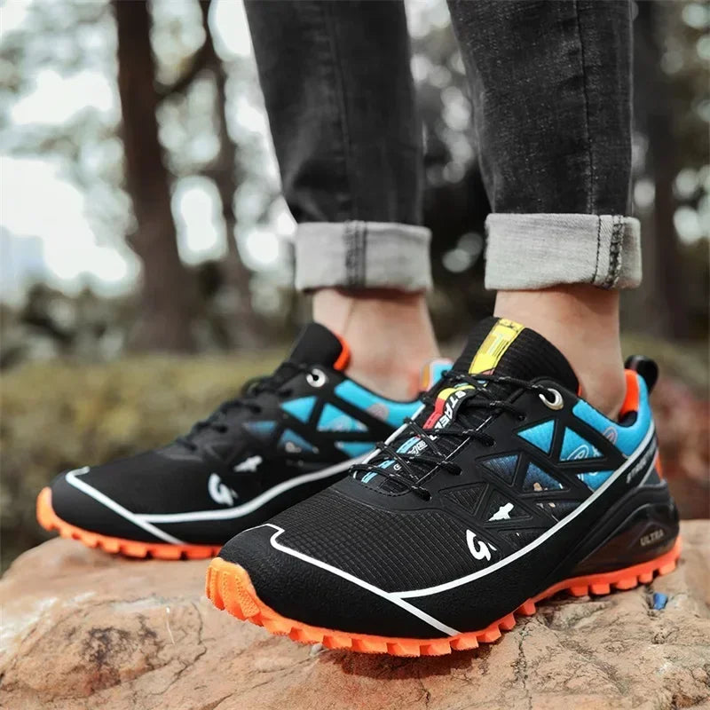 Trekking Sport Large Size Men Sneaker Women Leather Shoes 2025 SYTK Solomon Series High-Quality Outdoor Hiking Shoes