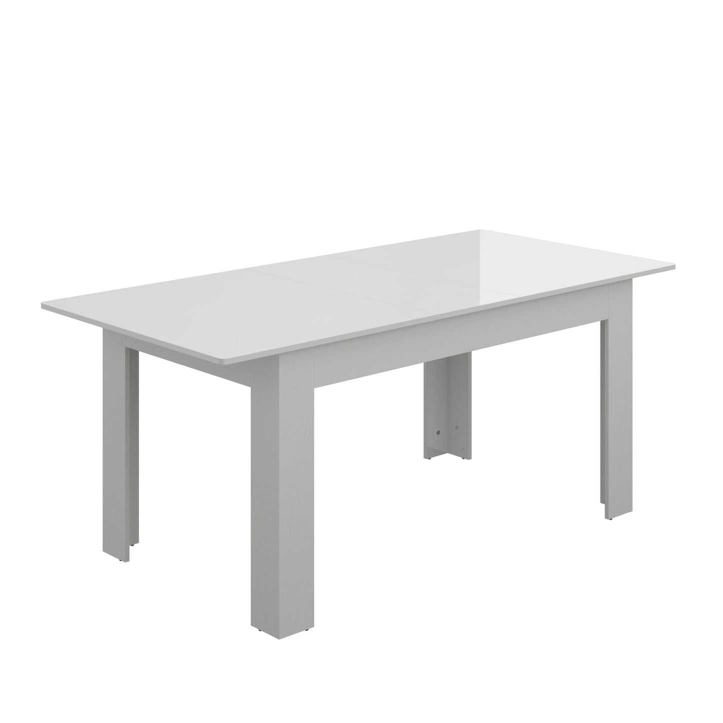 Extendable Dining Table for 6-10 Person, Wooden Dining Room Table, Modern Extendable Table for Gatherings, Meeting for Kitchens