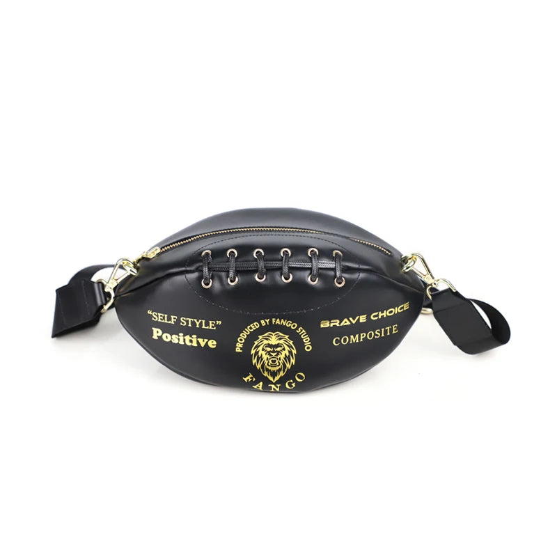 Retro Genuine Leather Men's Rugby Bag Handmade Leather Chest Bag Crossbody Shoulder Bag Outdoor Travel Chest Pack For Male