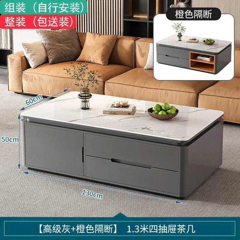 Living Room Coffee Tables Minimalist Modern Effect Coffee Table Premium Unique Table Basse De Salon Living Room Furniture