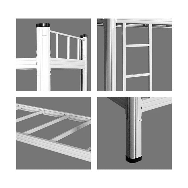 Factory design Metal Frame bed Dormitory Beds double deck bed