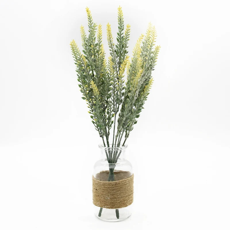 Artificial Plants Scrapbooks Plastic Lavender Vases Room Home Decor Ornamental Flowerpot Garden Cheap Wedding Decorative Flowers