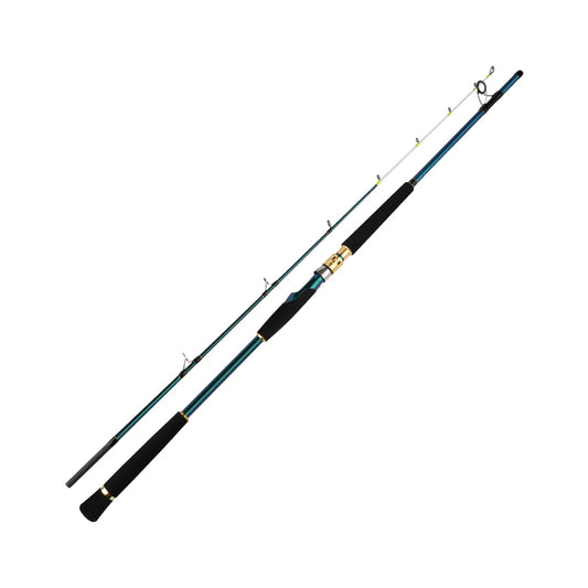 Large fishing heavy boat fishing rod, single rod, fast action, equal power, carbon fiber material, straight handle, 4.92/5.51/5.