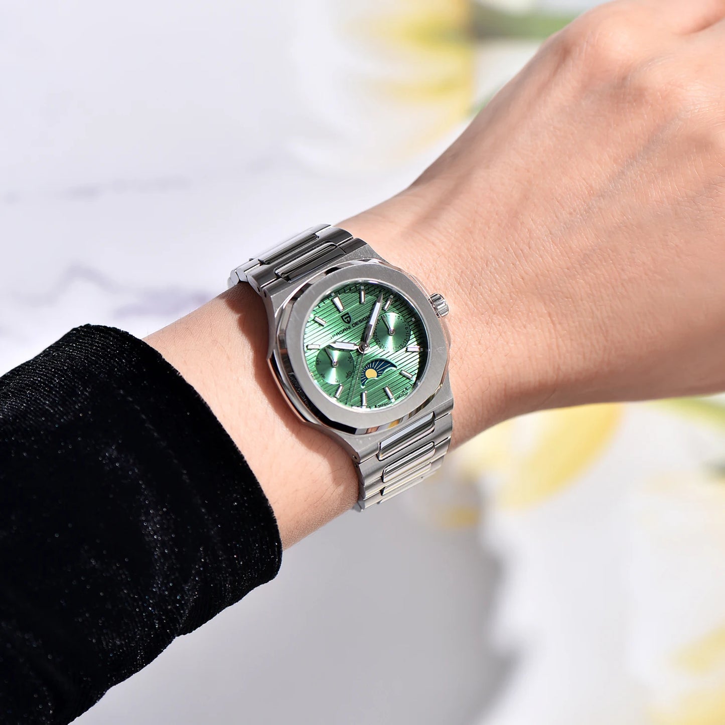 PAGANI DESIGN Women's Watches Luxury Woman Watch Exquisite Elegant Quartz Wristwatch Sapphire Mirror Clock Gift Reloj Mujer 2024