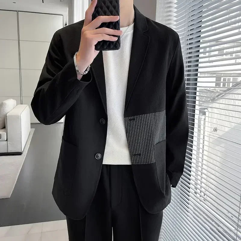 Man Coat High Quality Solid Color Casual Jacket for Men Cheap Clothes Offer Aesthetic Fast Delvery Luxury Designer New In Trendy